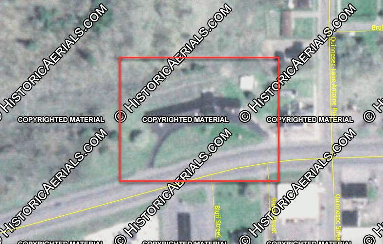 Hillcrest Motel - 1981 Aerial (newer photo)